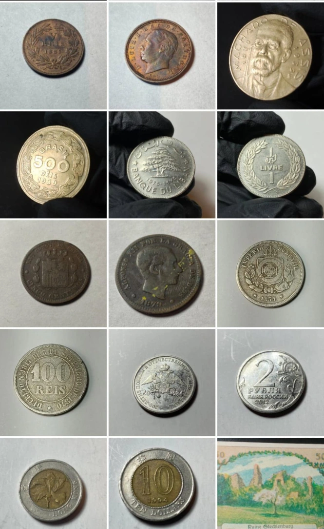 Moedas e Cedulas